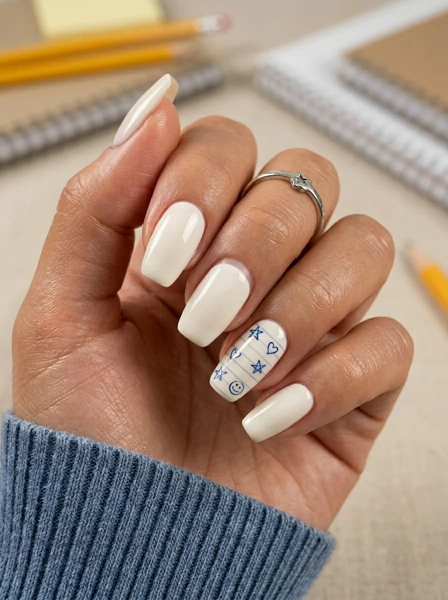 28 Back to School Nail Art Designs for the New Semester (2026) ๐