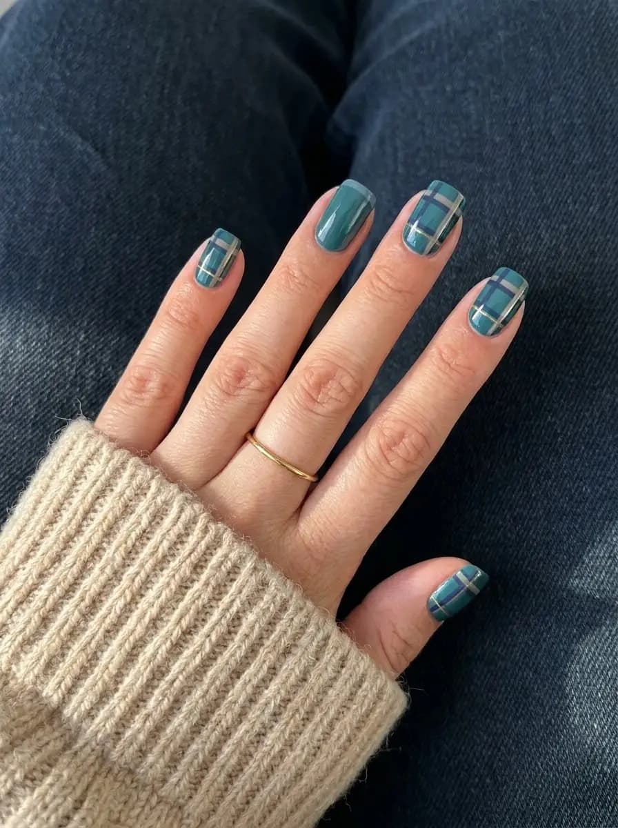 28 Plaid Nails That Are About to Be Everywhere This Fall