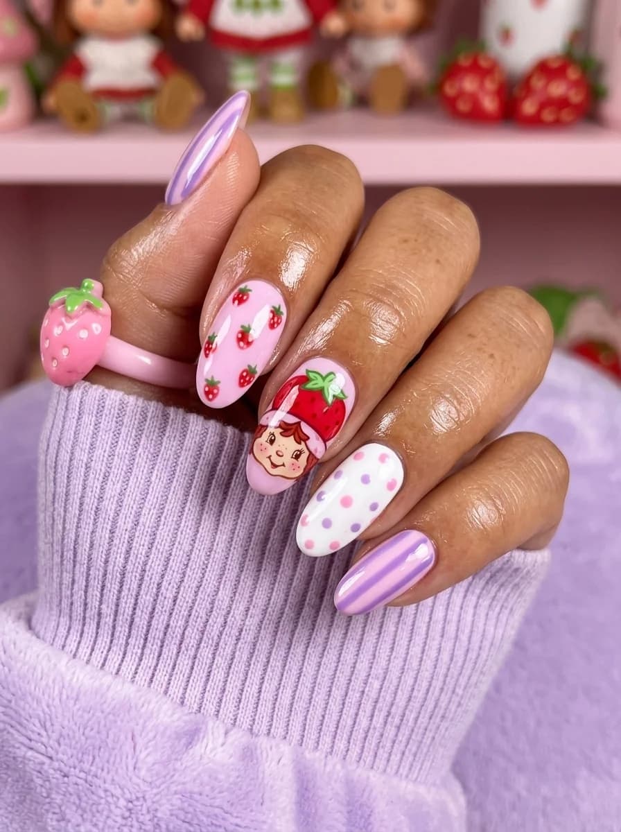 30 Sweet Strawberry Nail Art Designs for Every Season (2026) 💅