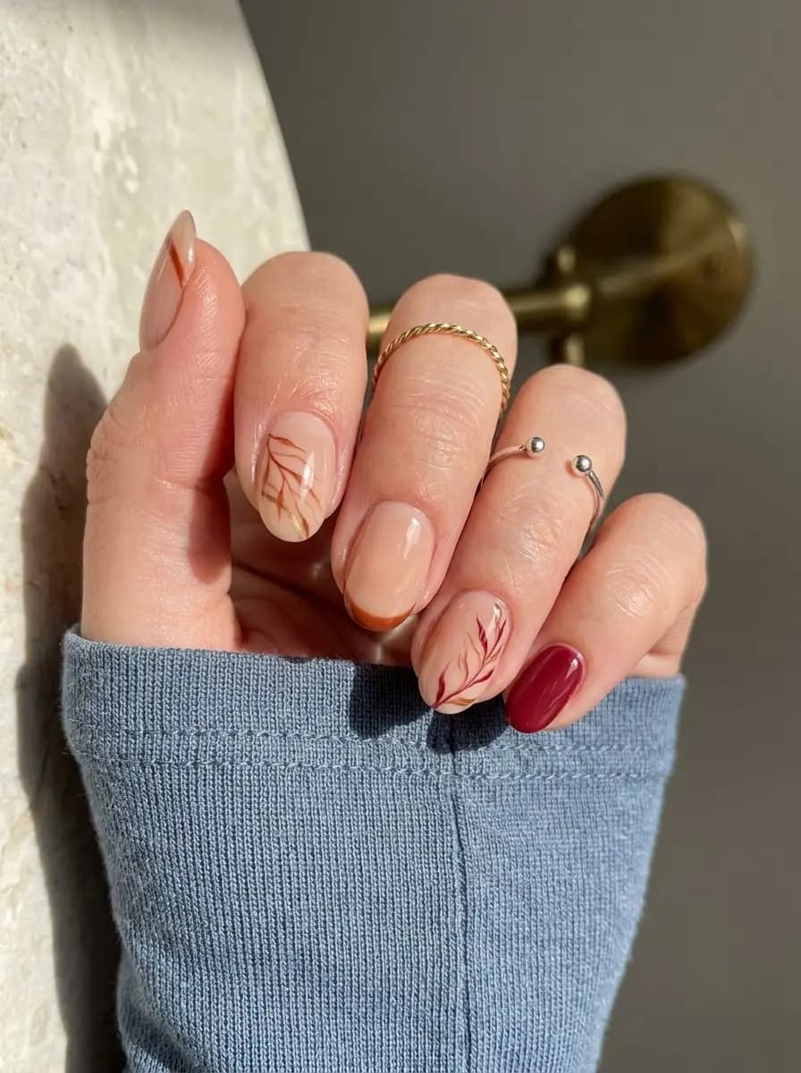 29 Thanksgiving Nails That Go Beyond Brown and Orange