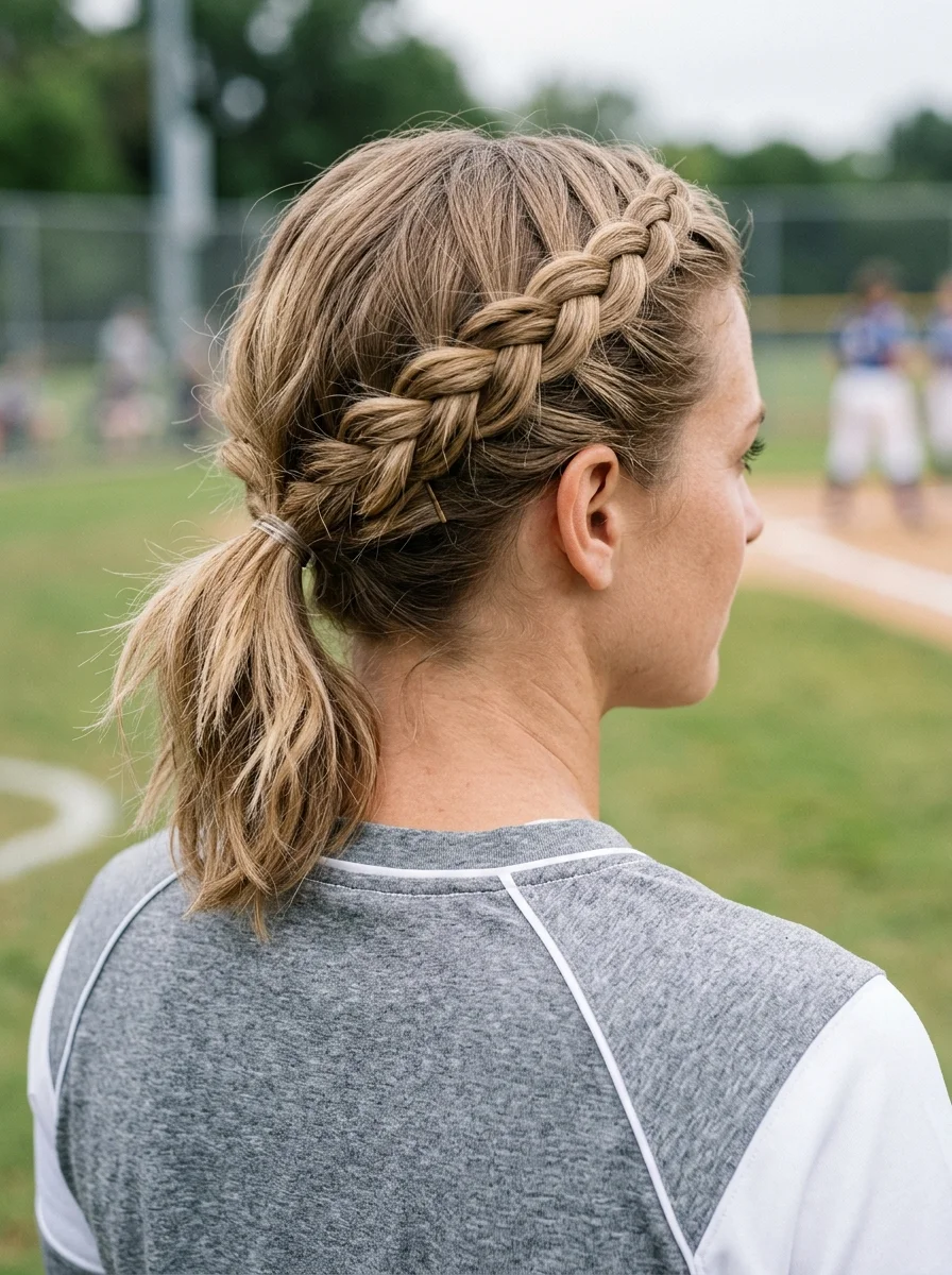 28 Stunning Softball Hairstyle Ideas with Braids for 2026 π₯