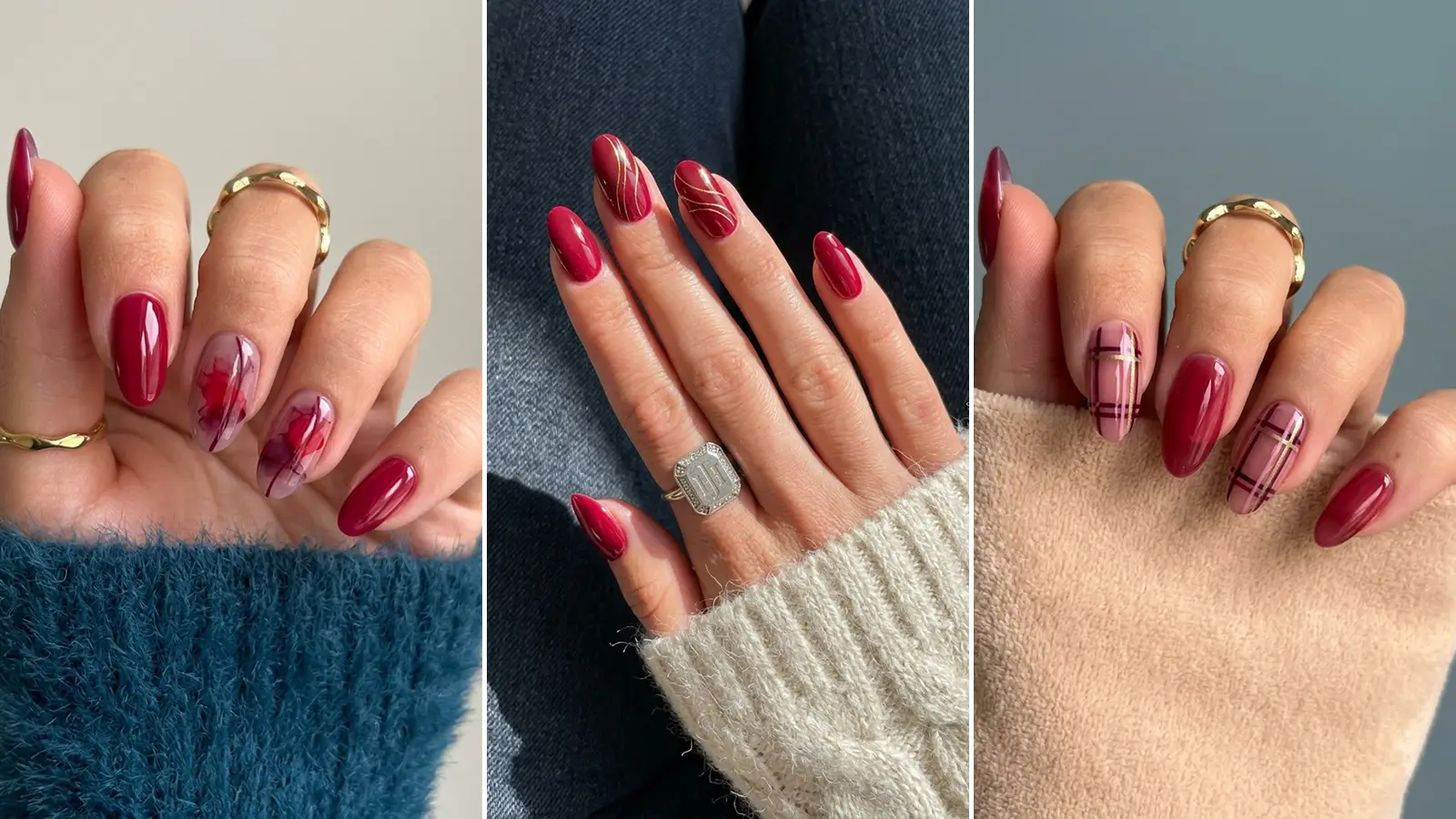 30 Sweet Cranberry Nails You Will Want To Wear Entire Fall