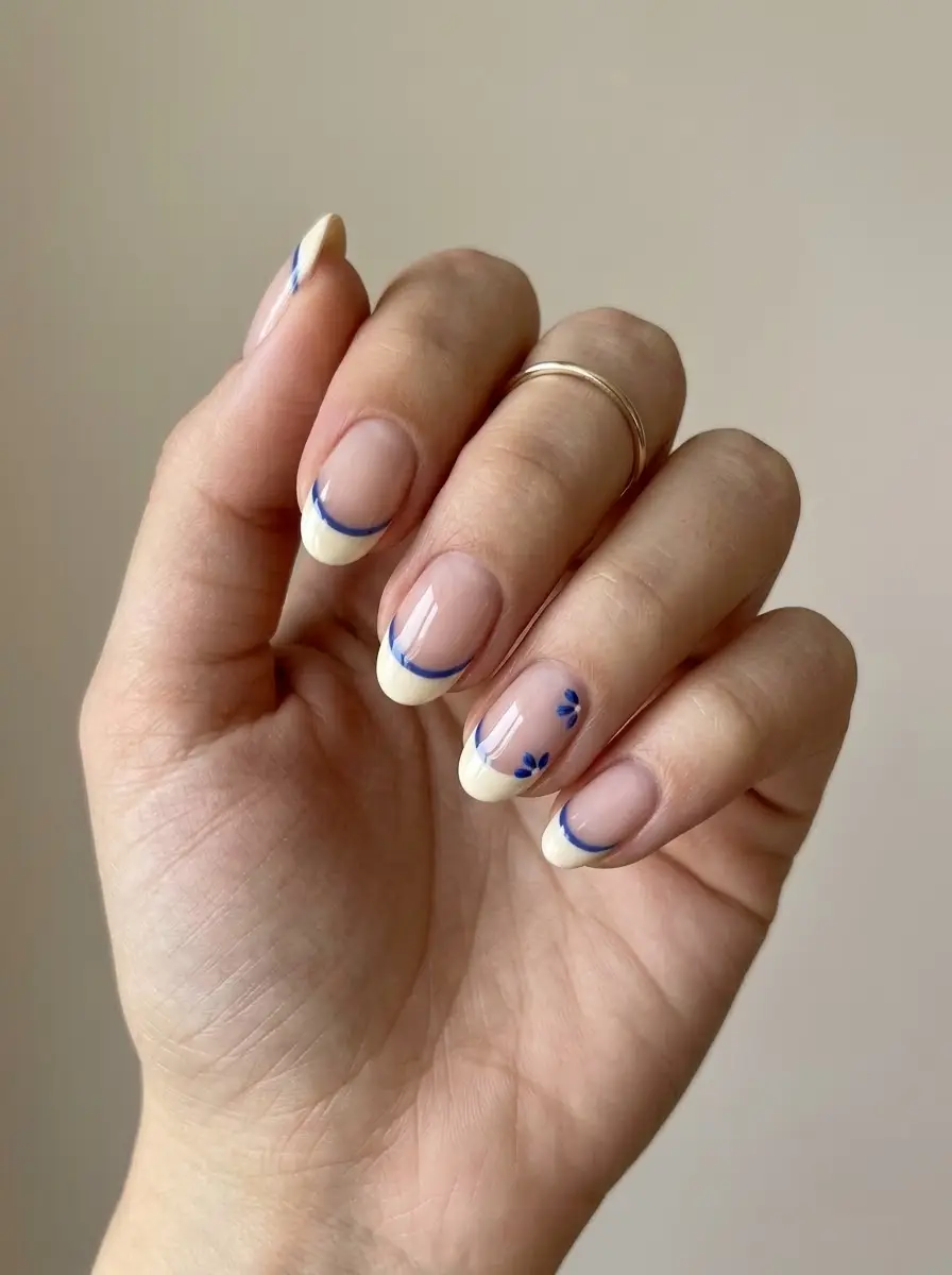 35 Double French Manicure Ideas That Make Other French Tips Look Boring