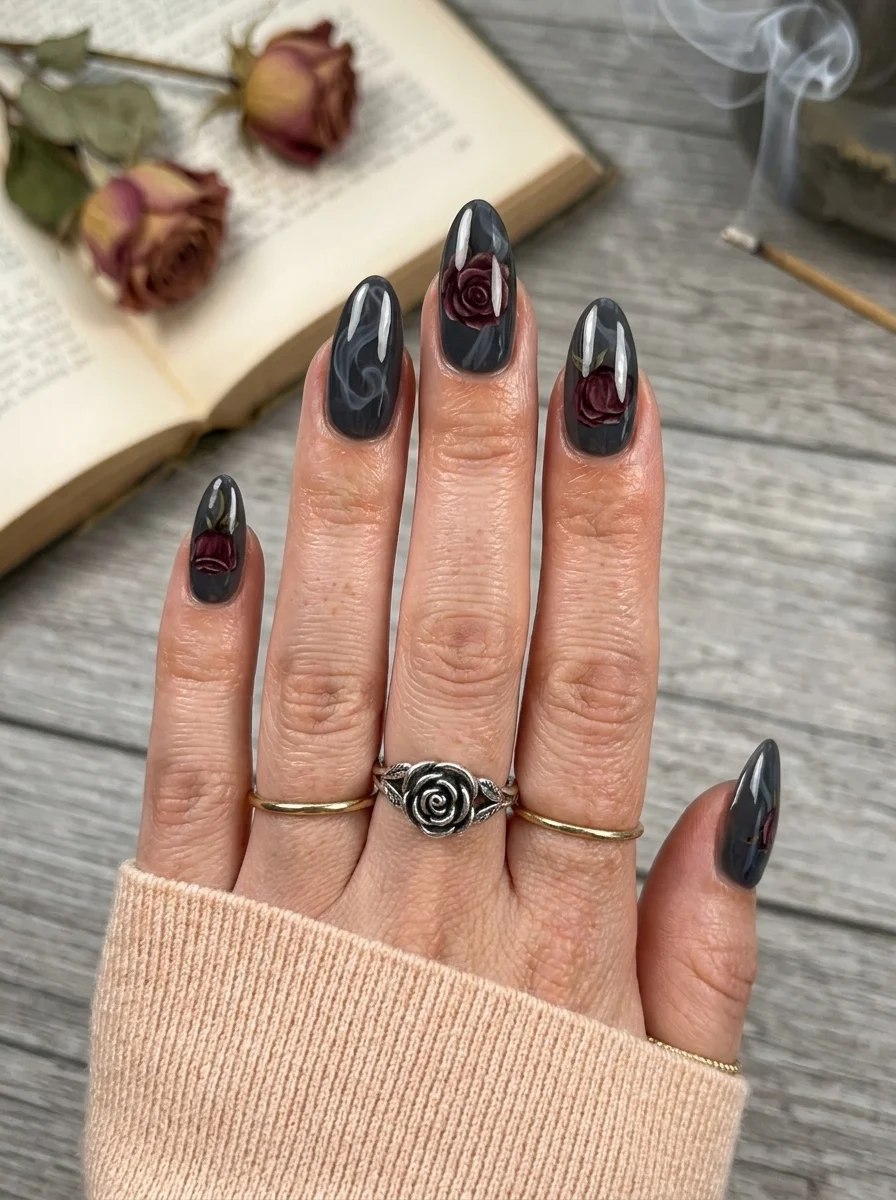 30 Stunning Goth Nail Designs for an Edgy & Dark Aesthetic (2026)