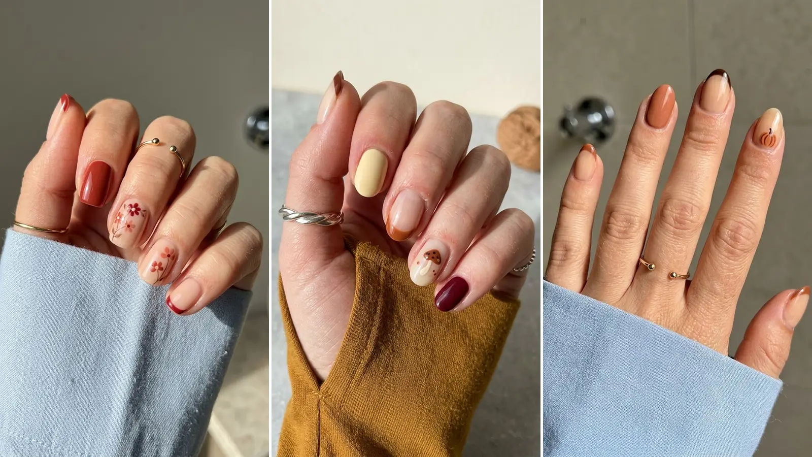 29 Thanksgiving Nails That Go Beyond Brown and Orange